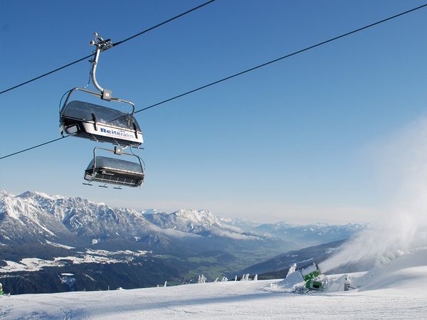 Bergbahnen Reiteralm Sessellift Bubblebeschriftung