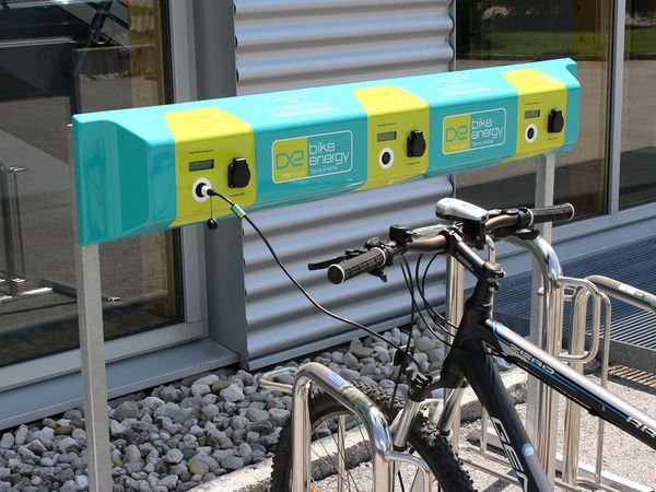 Bike Energy - Elektro-Fahrradtankstelle mit Digitaldruck foliert 2