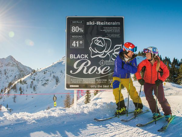 Bergbahnen Reiteralm Pistenschild