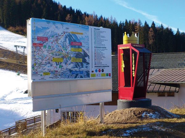 Bergbahnen Reiteralm Thronbeschriftung Photopoint