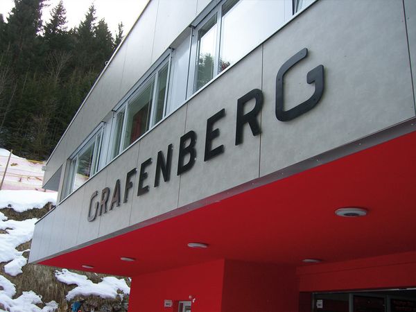Bergbahnen Wagrain Stationsbeschriftung Grafenberg
