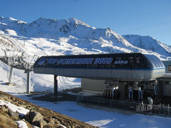 Bergbahnen Hochgurgl Stationsbeschriftung Top Schermer