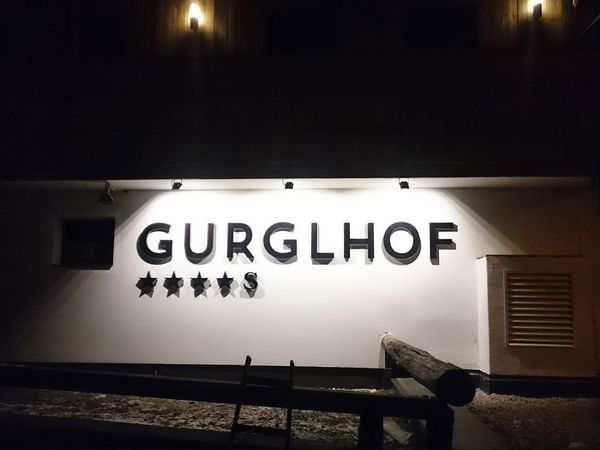 Hotel Gurglhof Obergurgl - 3D-Alubuchstaben lackiert