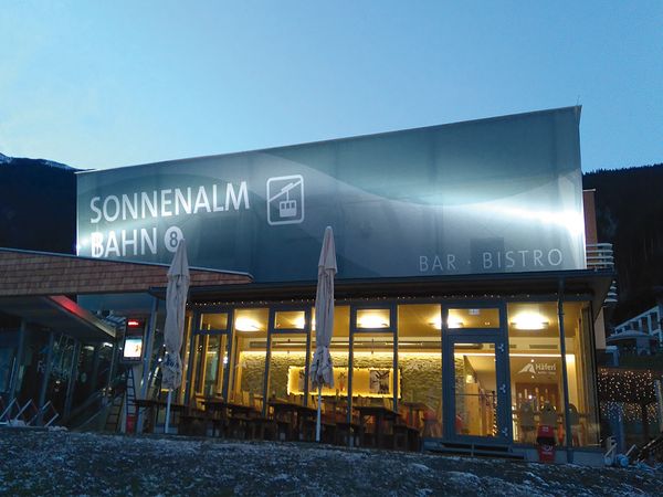 Bergbahnen Schmitten Stationsbeschriftung Sonnenalmbahn