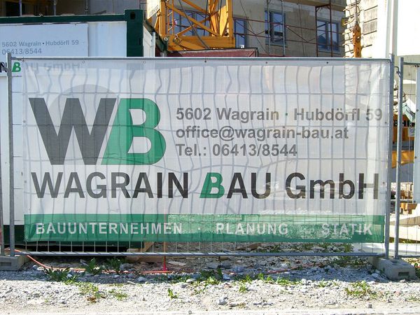 Wagrain Bau - Baustellennetz