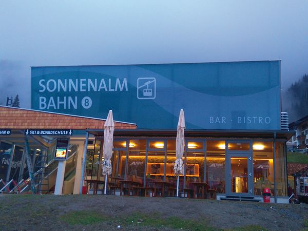 Bergbahnen Schmitten Stationsbeschriftung Sonnenalmbahn 2