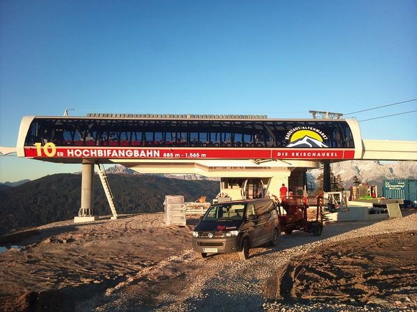 Bergbahnen Radstadt-Altenmarkt Stationsbeschriftung Hochbifang