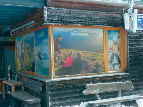 Bergbahnen Turracherhoehe Sichtschutz Fensterlochfolie