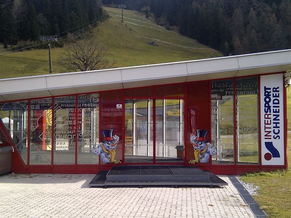 Bergbahnen Zauchensee - Auflaufschutz aus geplotteter Satinatofolie