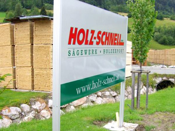 Holz Schnell Flachau - Aufsteller