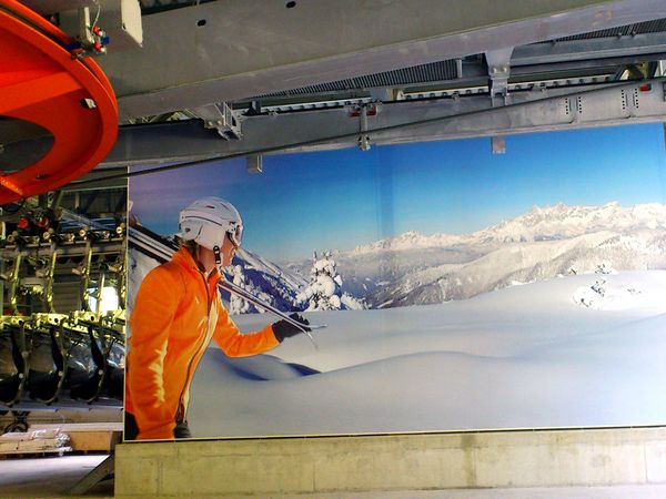 Bergbahnen Zauchensee - Spannrahmen mit Vinylplane