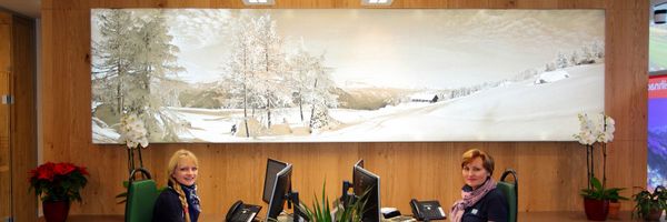 TVB Grossarl - LED-Leuchtbild mit bedrucktem Spanntuch