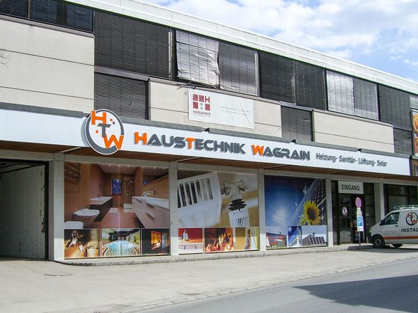 HTW Haustechnik Wagrain - Forexbuchstaben lackiert