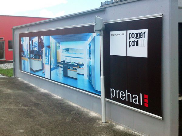 Prehal Radstadt - Vinylplane mit Kederschiene montiert 2