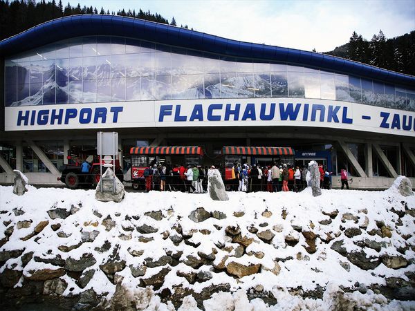 Bergbahnen Zauchensee Stationsbeschriftung Highport Flachauwinkl