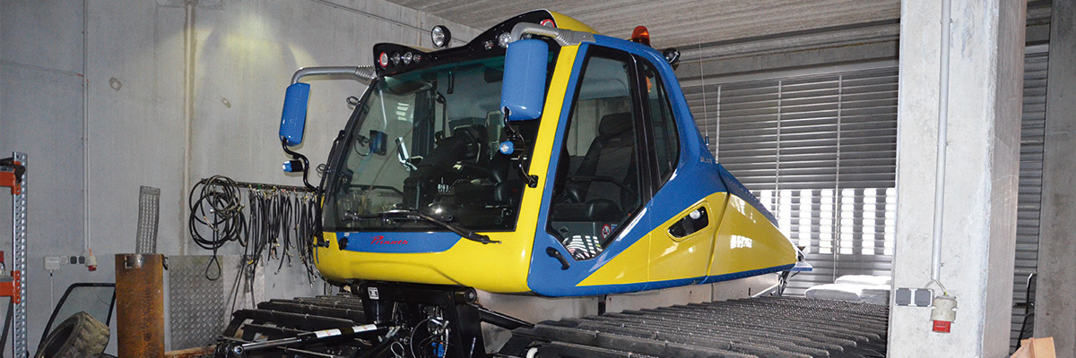 Bergbahnen Turracherhoehe Pistenfahrzeug Vollfolierung